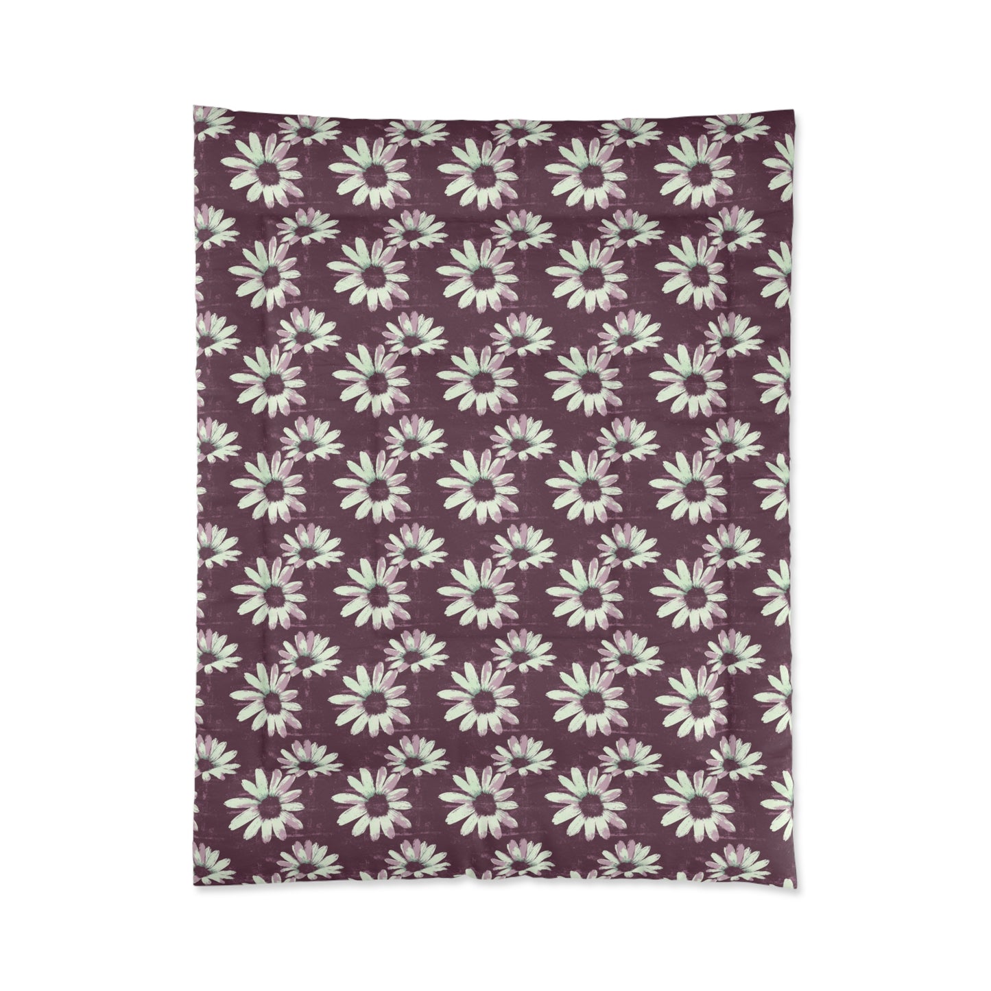 Purple Tide Petals Comforter