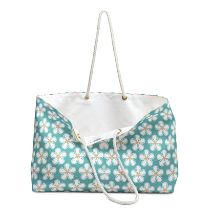 Tealberry Blooms Weekender Bag