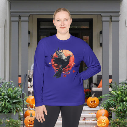 Halloween Crows 3 Adult Long Sleeve Tee