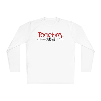 Teacher Vibes Adult Long Sleeve Tee