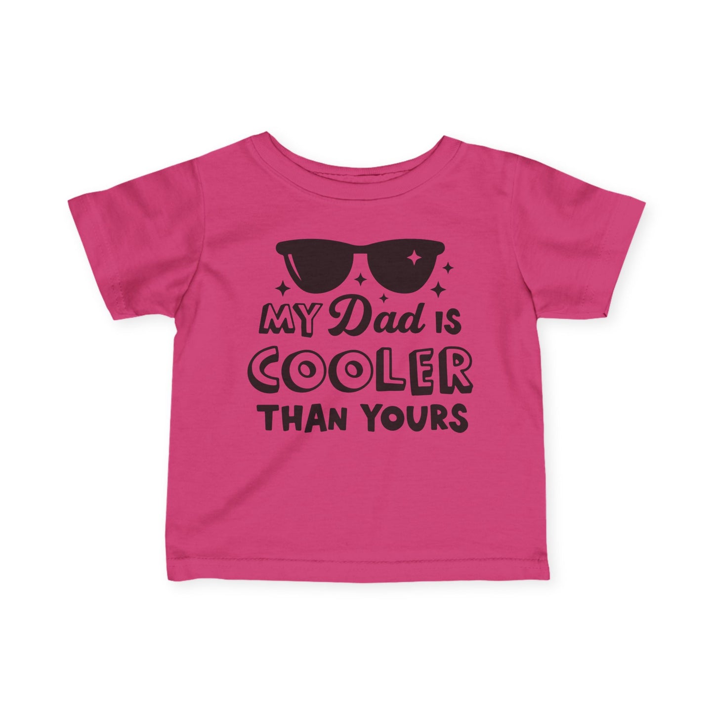 ""My Dad is Cooler Than Yours Infant Soft T-Shirt