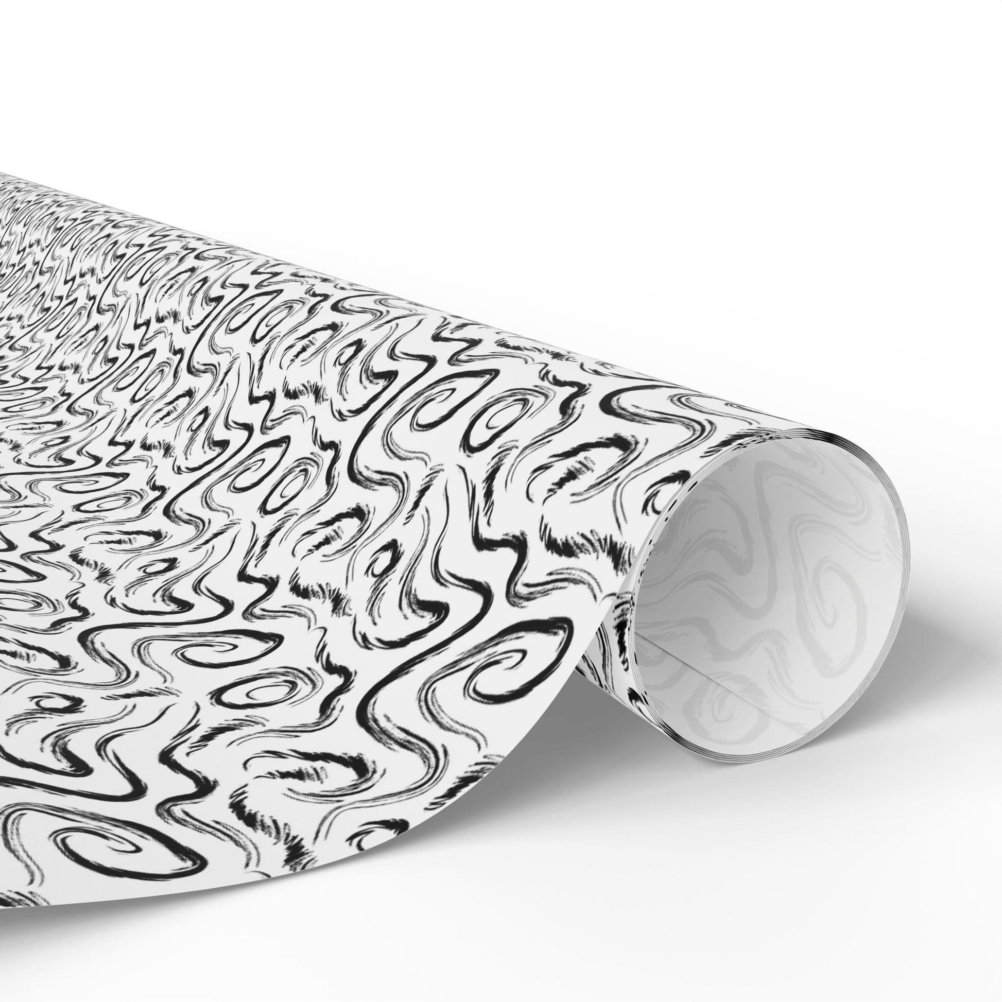 Grunge Scribbles Wrapping Paper