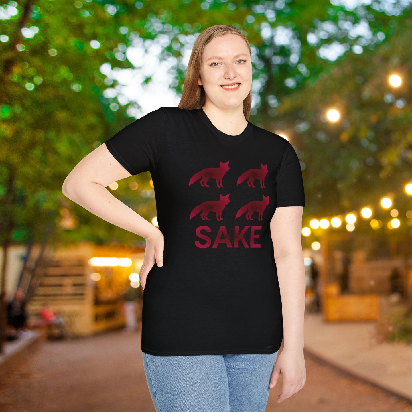 Four Fox Sake Adult T-shirt