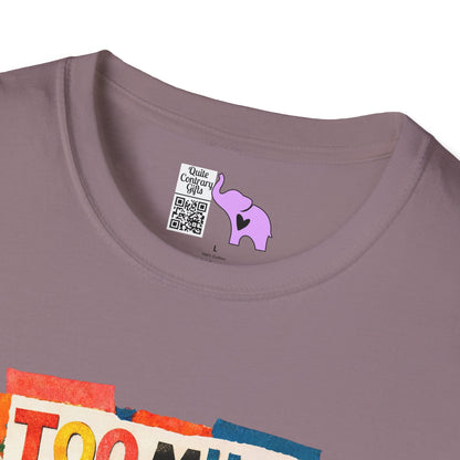 Too Much Monday Not Enough Coffee Adult T-shirt
