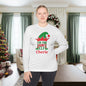 I'm The Aunt Elf Personalized Adult Long Sleeve Tee