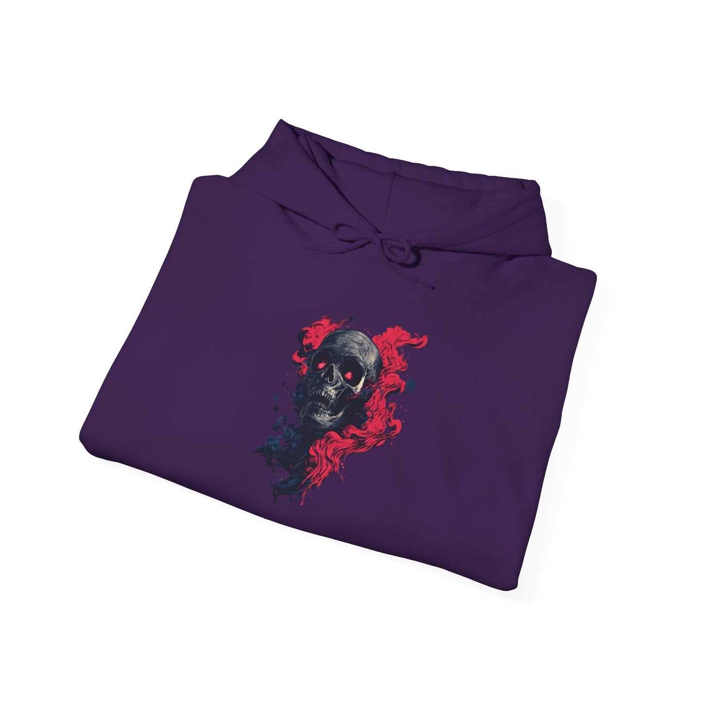 Creepy Skull 2 Heavy Blend™ Hooded Sweatshirt