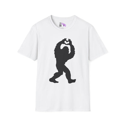 Bigfoot Loves You Adult T-shirt