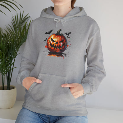 Orange Disco Pumpkin Heavy Blend™ Hooded Sweatshirt