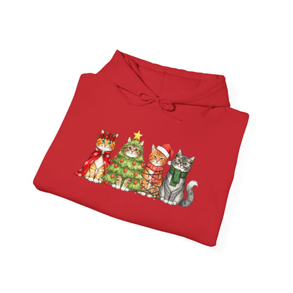Purrfectly Festive Adult Heavy Blend™ Hoodie