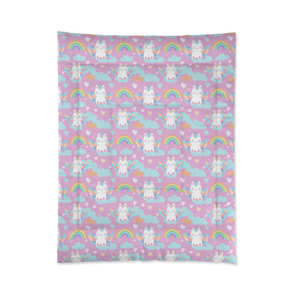 Rainbow Sky Riders Comforter