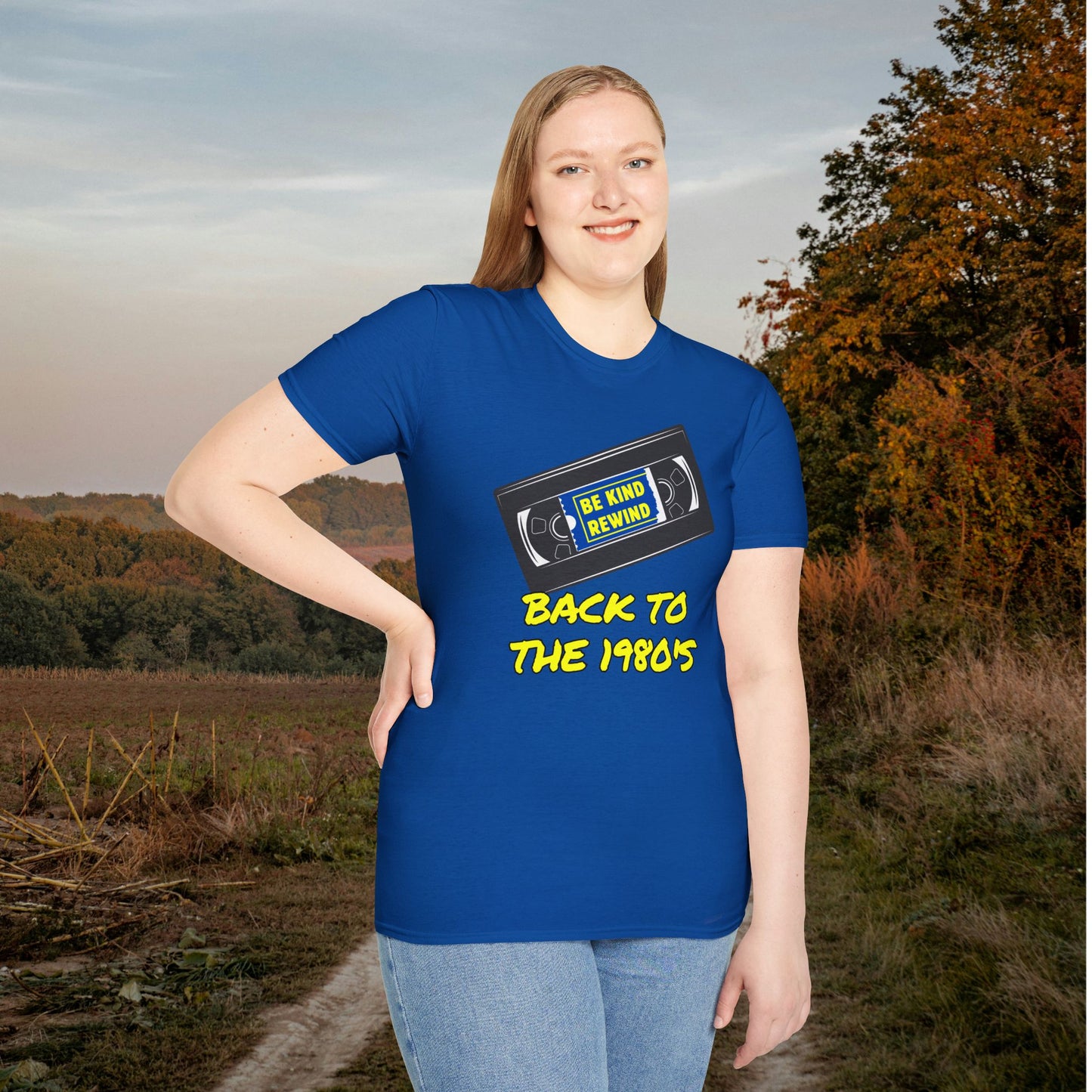 Be Kind Rewind Back to the 1980's Adult T-shirt