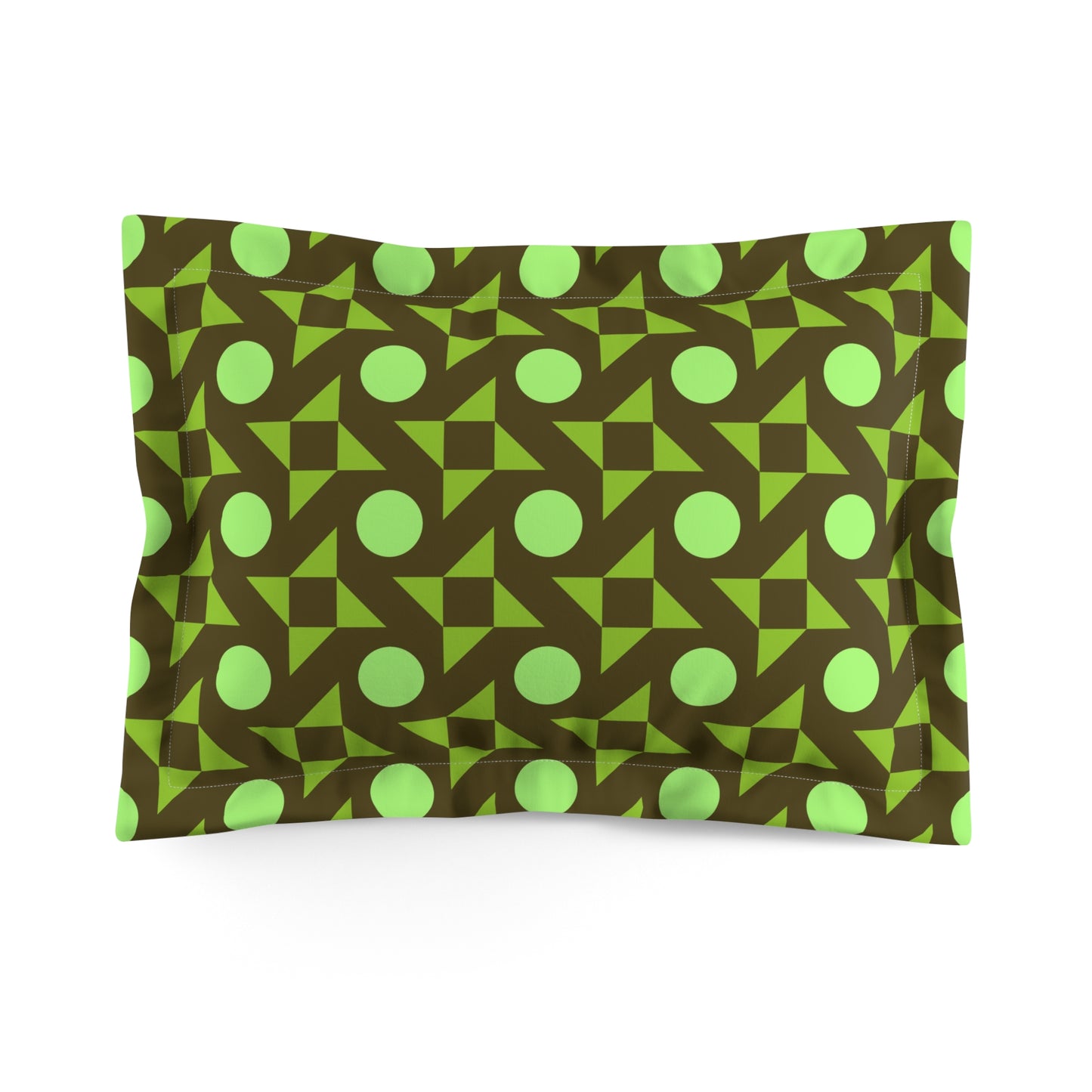 Pistachio Pinwheels Basic Bedding Set