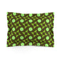 Pistachio Pinwheels Microfiber Pillow Sham