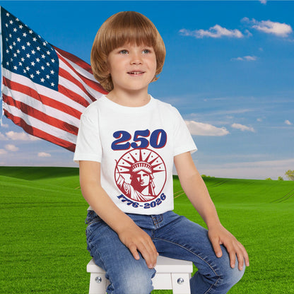 Statue of Liberty 240 1776-2026 Heavy Cotton™ Toddler T-shirt