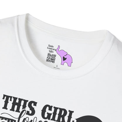 This Girl Loves Country Music Adult T-shirt