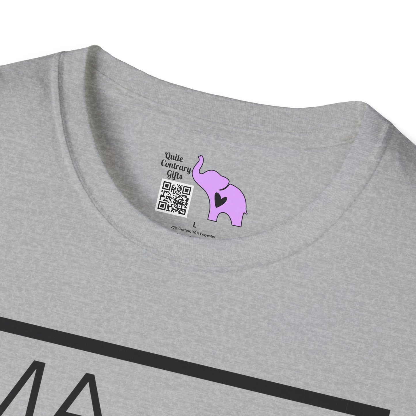 Ma. Mama. Mom. Bruh. Adult T-shirt