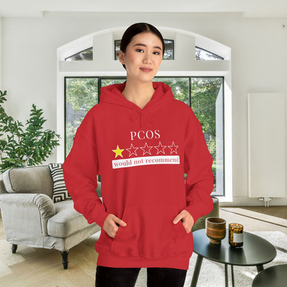 PCOS 1 Star Would Not Recommend Heavy Blend™ Hooded Sweatshirt