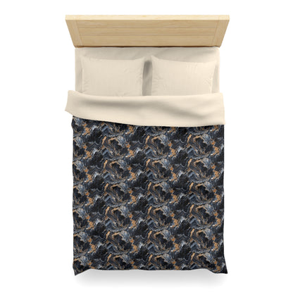 Moonspill Marble Microfiber Duvet Cover