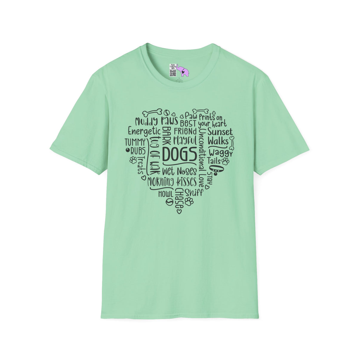 A Dog's Heart Adult T-shirt