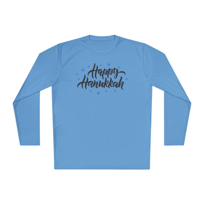 Happy Hanukkah 3 Adult Long Sleeve Tee