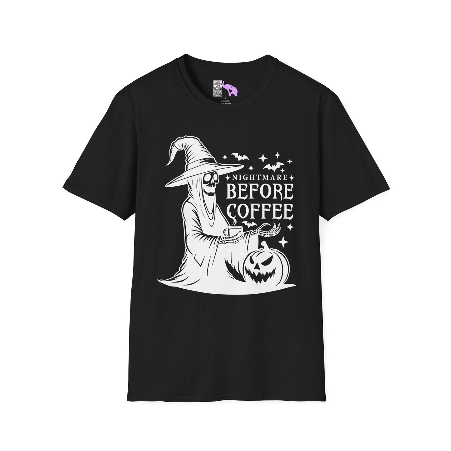 Nightmare Before Coffee Adult T-shirt