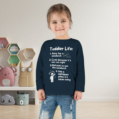 Toddler Life Long Sleeve Tee