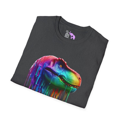 Colorful Dinosaur Adult T-shirt