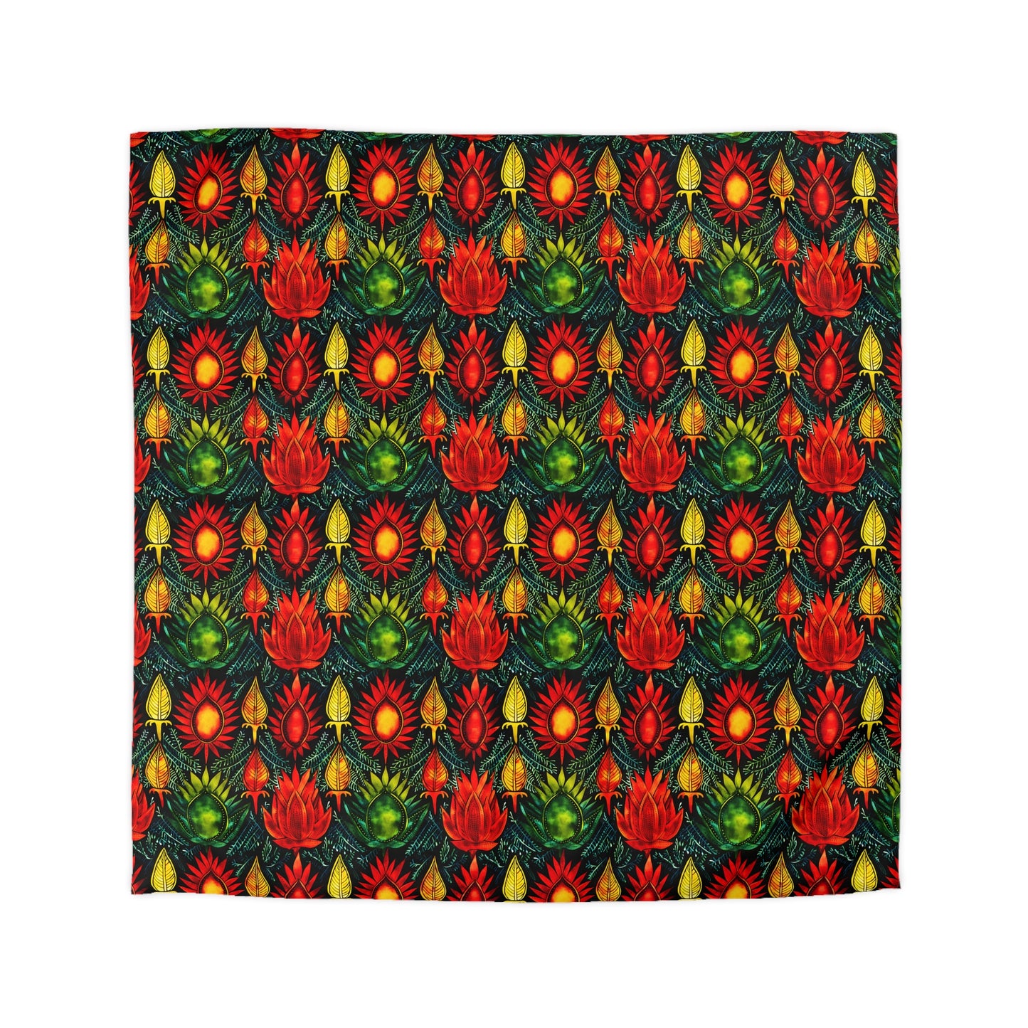 Joyful Burst Microfiber Duvet Cover