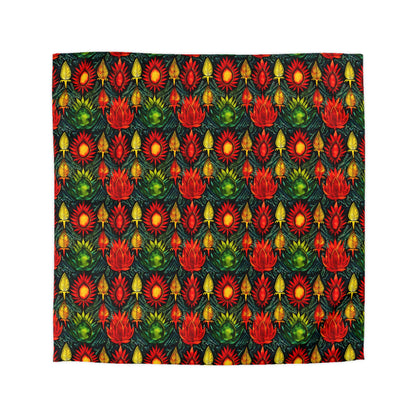 Joyful Burst Microfiber Duvet Cover