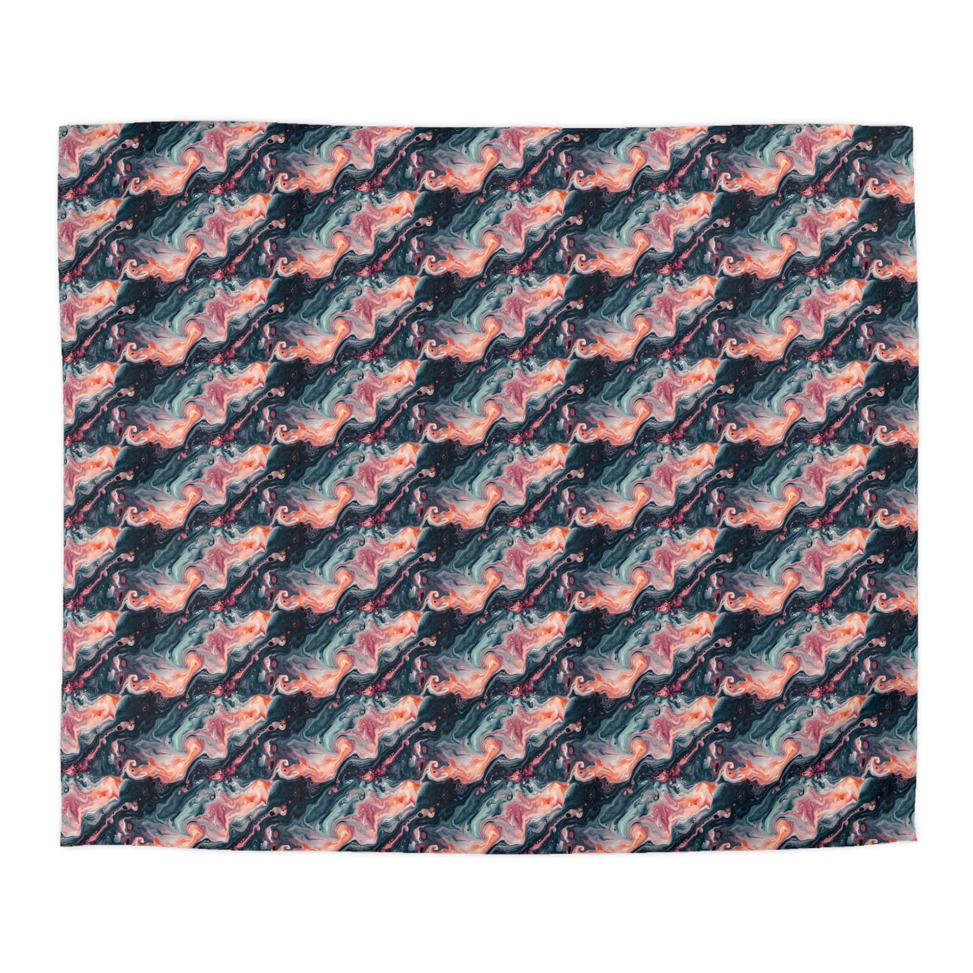 Pink Venom Marble Microfiber Duvet Cover