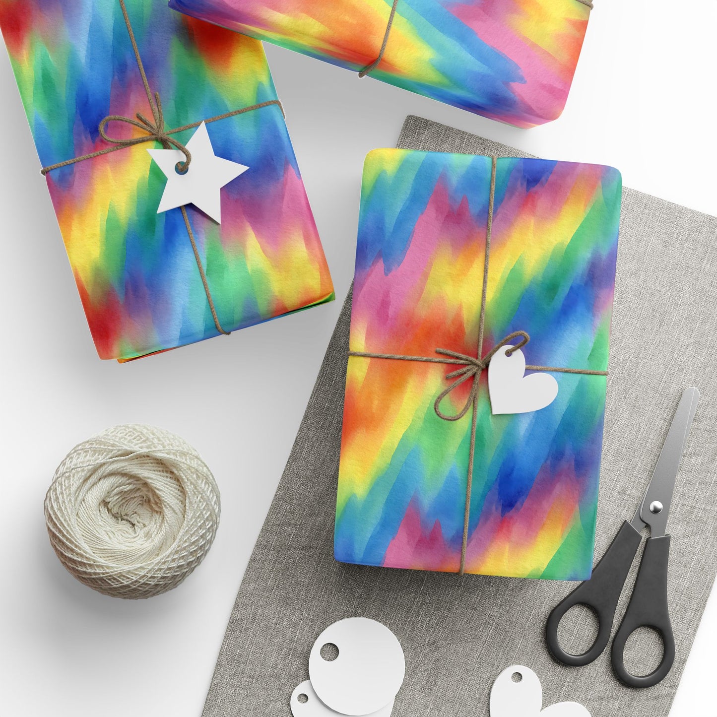 Colorwaves Wrapping Paper