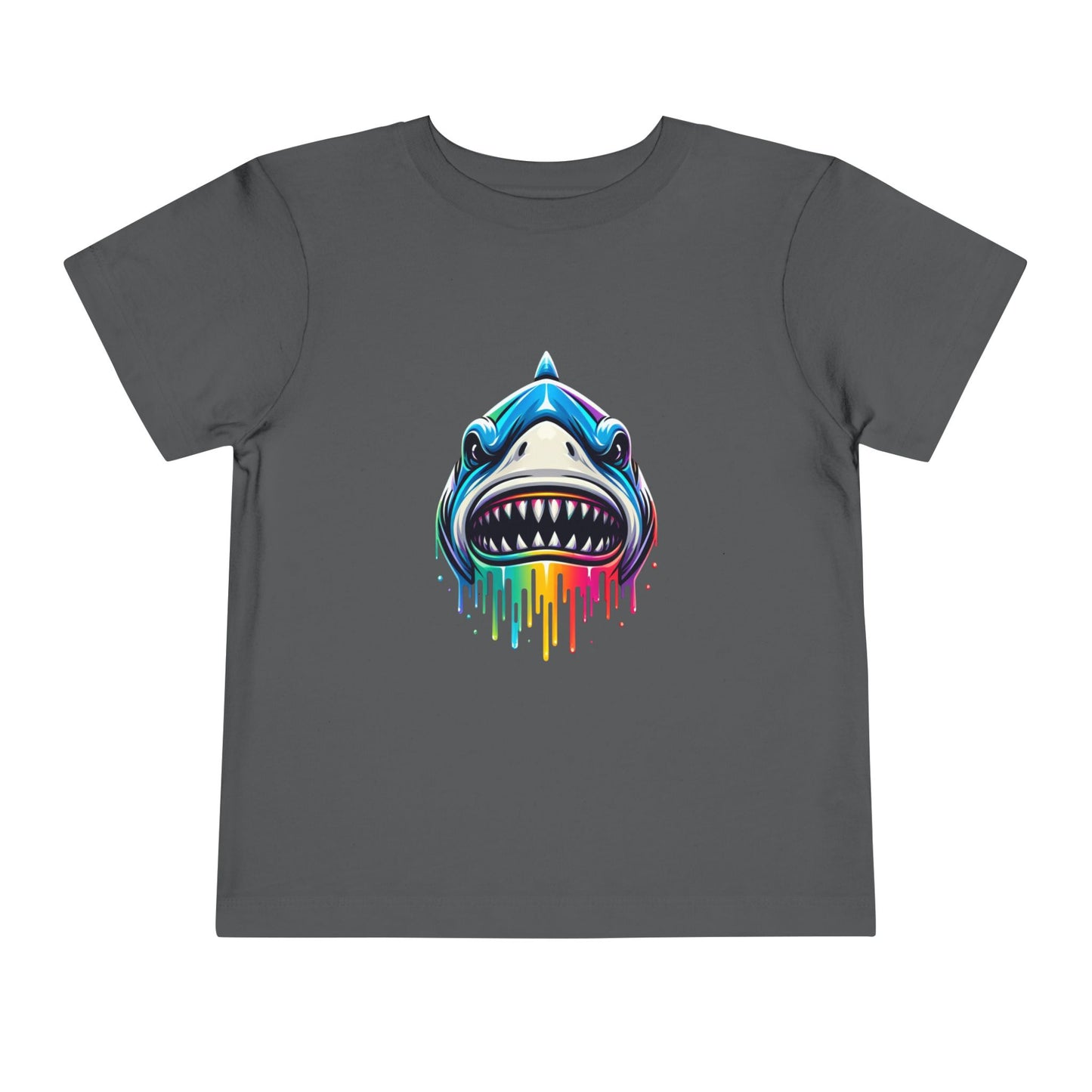 Colorful Shark Toddler Tee