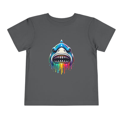 Colorful Shark Toddler Tee