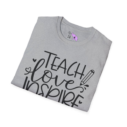 Teach Love Inspire Adult T-shirt