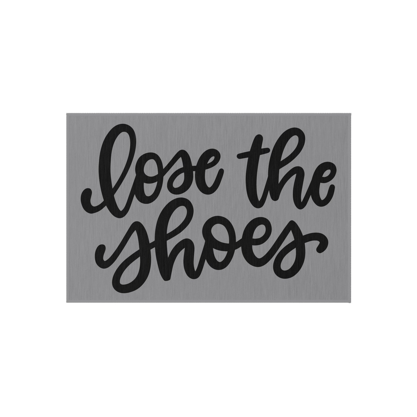 Lose The Shoes Outdoor Rug
