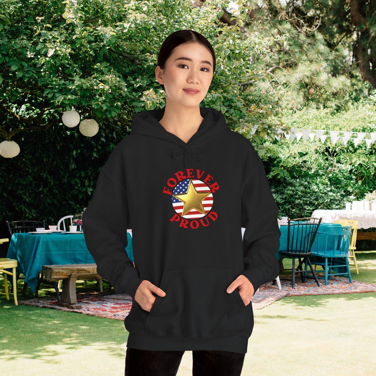 Gold Star Wife Heavy Blend™ Hooded Sweatshirt