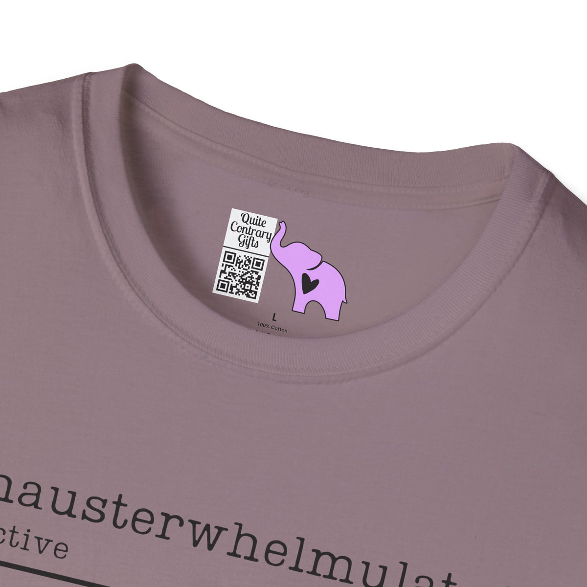 Exhausterwhelmulated Definition Adult T-shirt