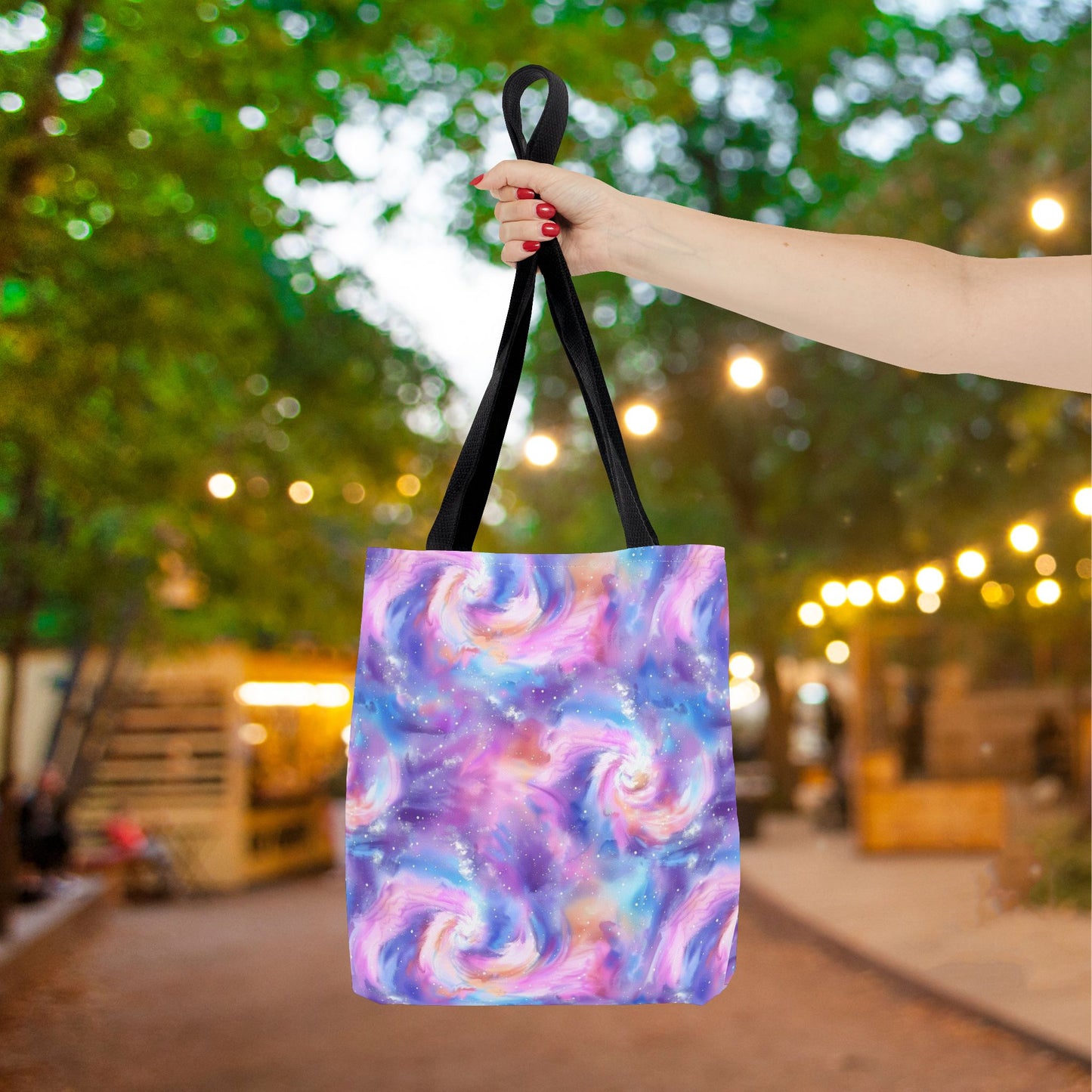 Fairy Floss Sky Canvas Tote Bag
