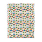 Ribbit Rainbows Microfiber Duvet Cover