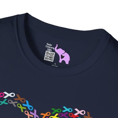 Fight Cancer in All Colors 13 Adult T-shirt