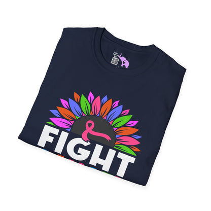 Fight Cancer in All Colors 26 Adult T-shirt
