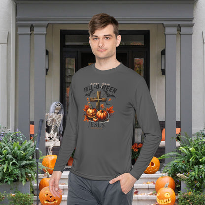 Are You Fall-O-Ween Jesus Adult Long Sleeve Tee