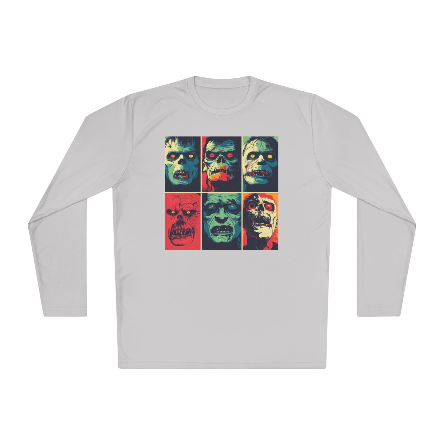 Halloween Monster 2 Adult Long Sleeve Tee