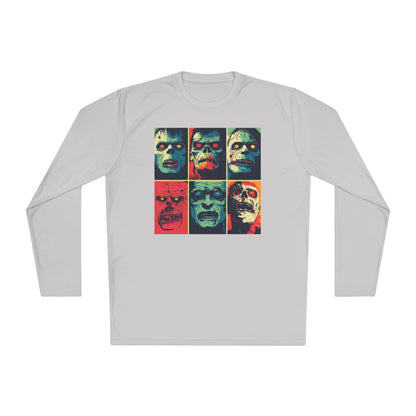 Halloween Monster 2 Adult Long Sleeve Tee