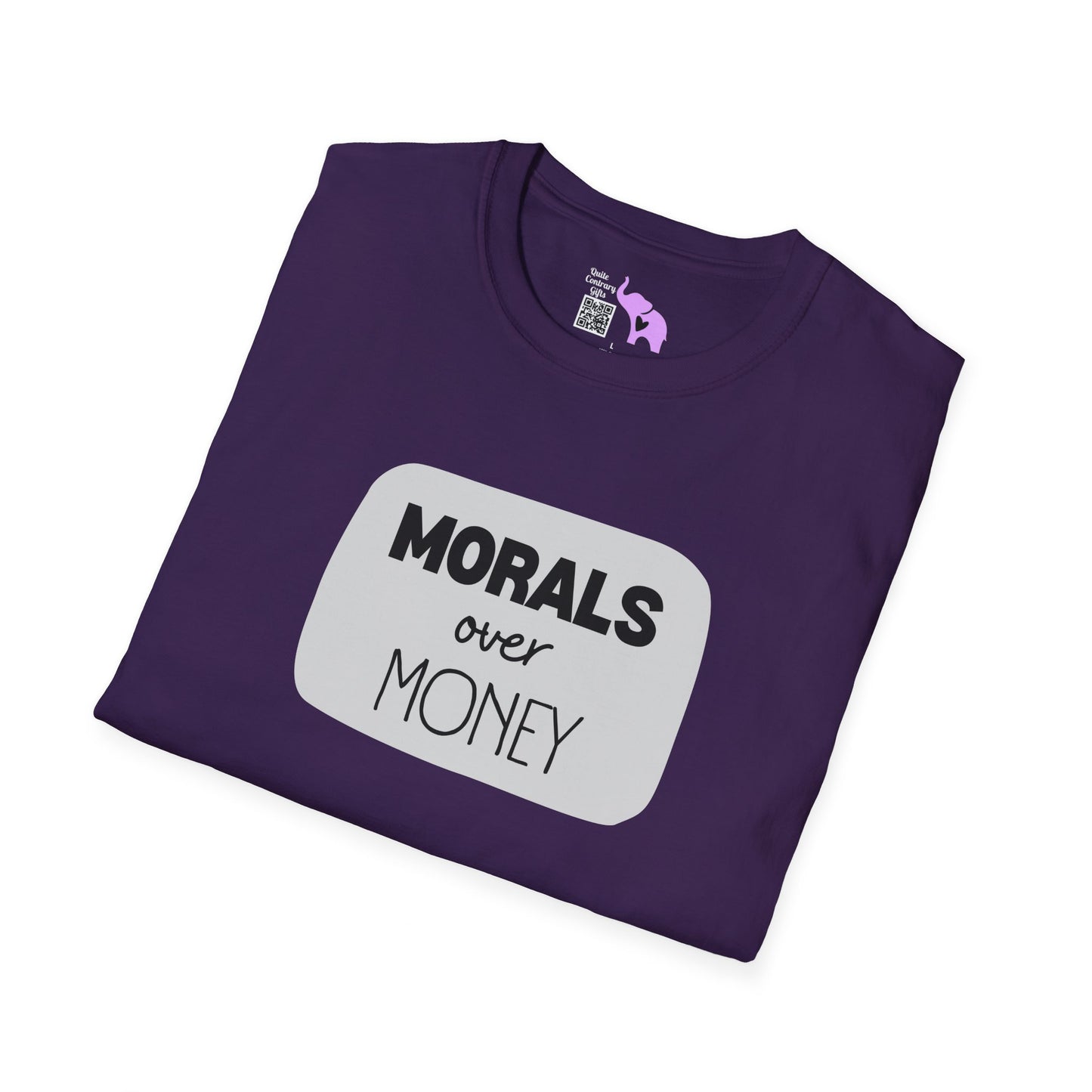 Morals over Money T-shirt