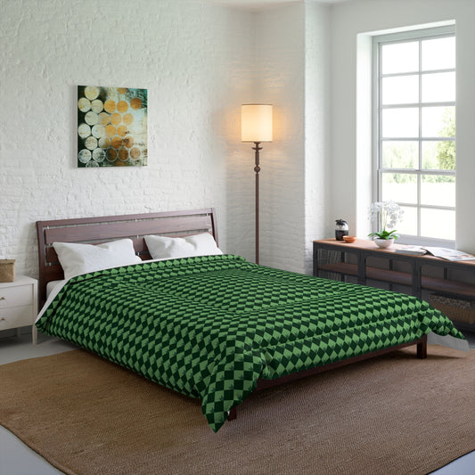 Diamond Bloom- Spruce & Sage Basic Bedding Set