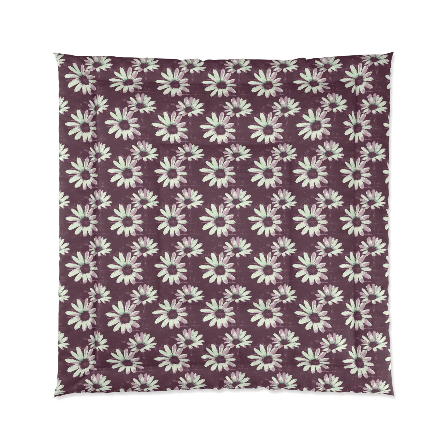 Purple Tide Petals Comforter