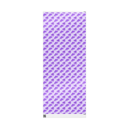 Royal Orchid Peonies Wrapping Paper