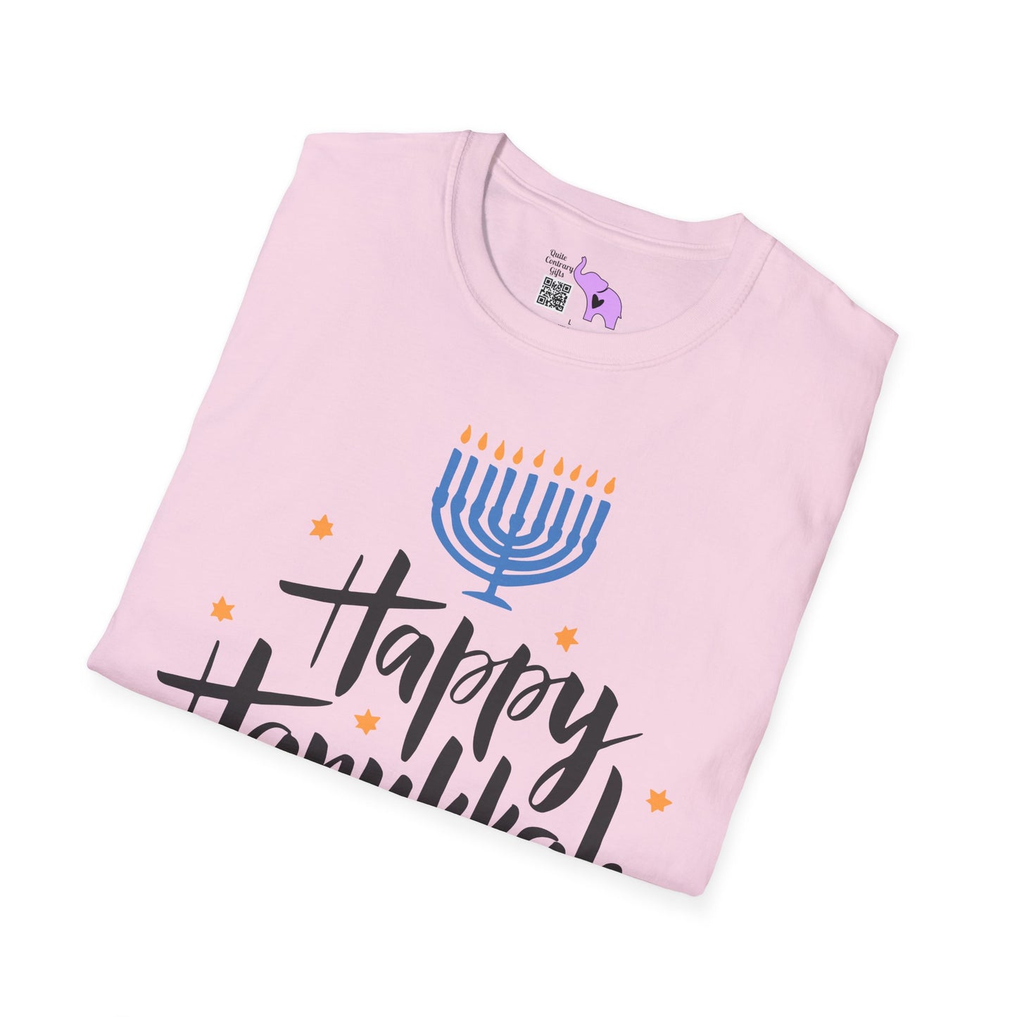 Happy Hanukkah 6 Adult T-shirt