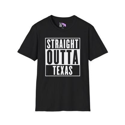Straight Outta Texas Adult T-shirt